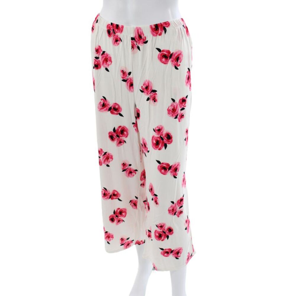 Kate Spade Women's Button Down Floral Two Piece Pajama Set Size XL - Picture 6 of 9